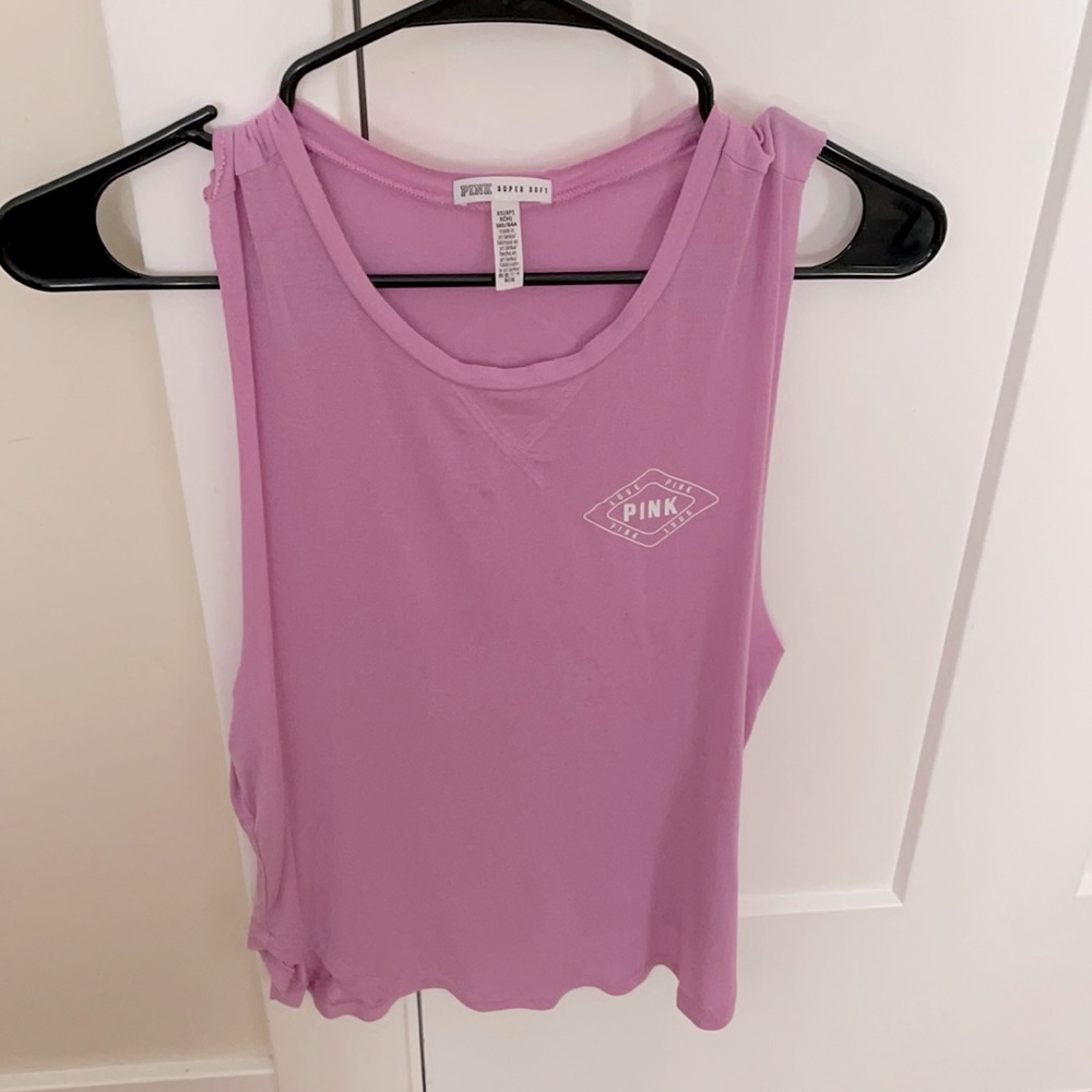PINK super soft tank top